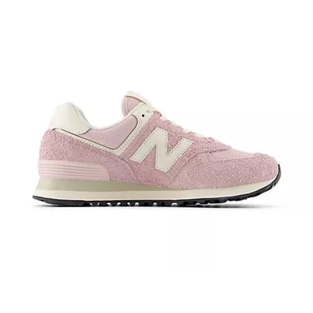 New Balance NB574 Women’s Pink Terry Cloth Retro Runner NEW Sz 8